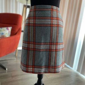 Boden Classic A-line Skirt w/pockets, British Tweed.  US size 8R, UK 12R